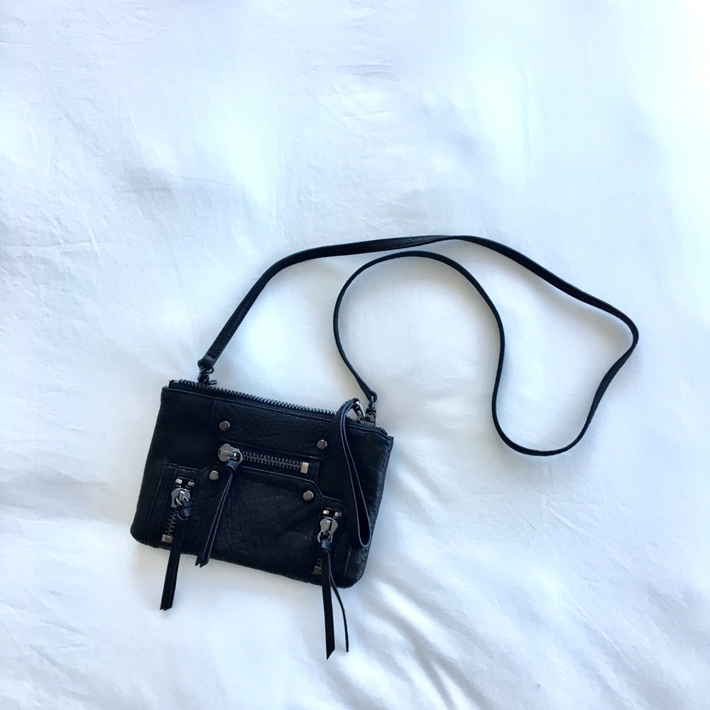 LIKE NEW Botkier black leather crossbody